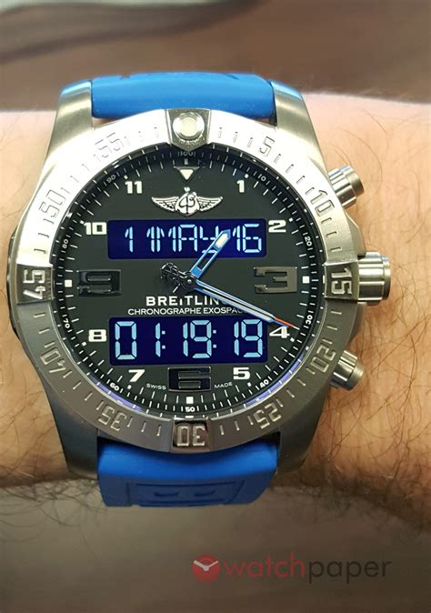 breitling exospace b55 titanium|Breitling exospace review.